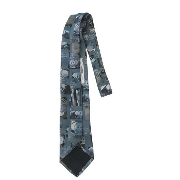 Ralph Marlin Harley Davidson Motor Cycle 2001  Neck Tie USA 58'L 3.5"W - Picture 4 of 4